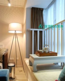 现代简约三居室124平米6.5万首开国风上观装修案例